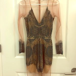 For love and lemons XS Antigua mini dress $100
